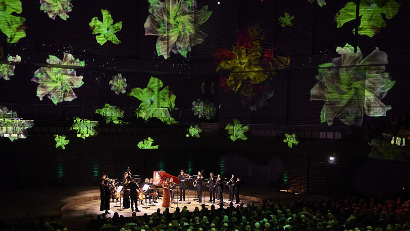 "Vivaldi immersiv" in der Isarphilharmonie.
