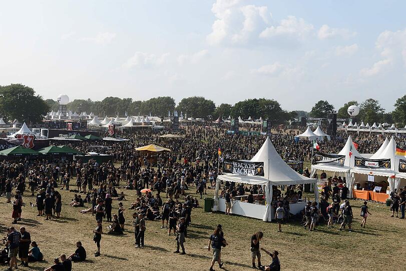 Weitere Wacken-Impressionen vom Donnerstag.