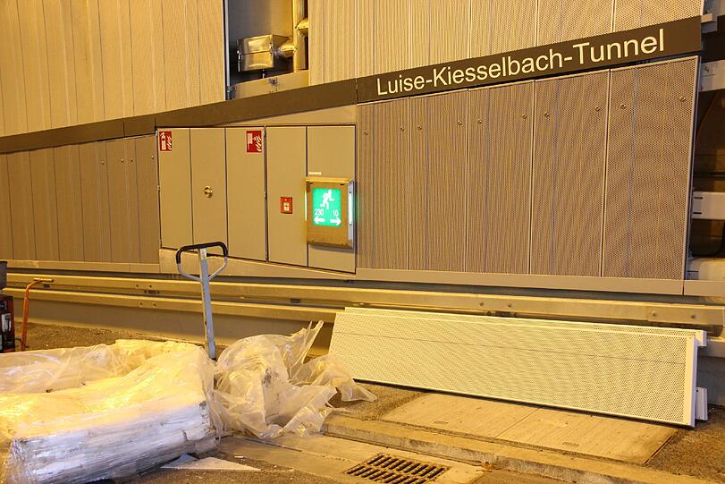 So gut wie fertig: Die Bilder vom Luise-Kiesselbach-Tunnel.