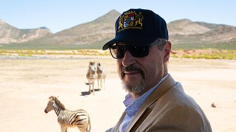 Auf großer Reise inklusive Tierbildern: Bayerns Ministerpräsident Markus Söder.