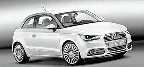 Fährt elektrisch voran: der Audi A1 e-tron.