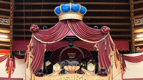 Die Manege im Kronebau. Foto: Sven Hoppe/dpa/Archivbild