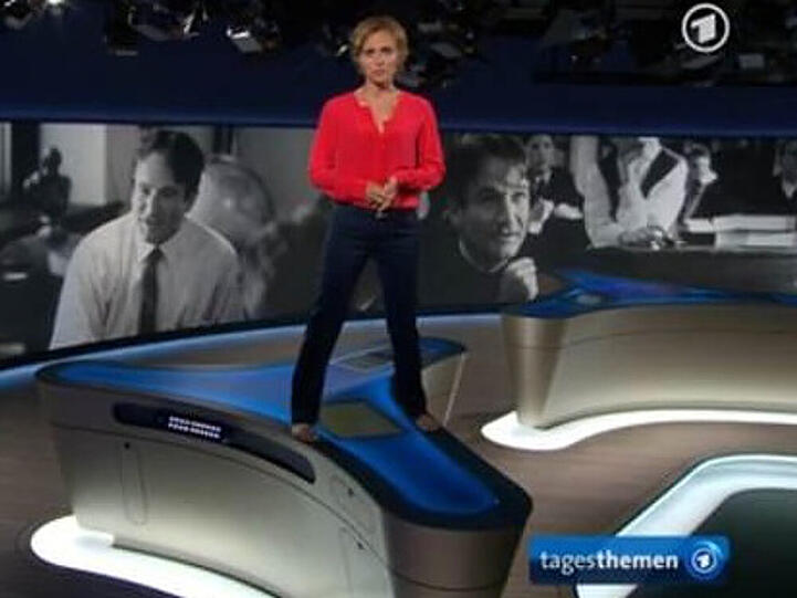 "Tagesthemen"-Sprecherin Caren Miosga ehrt Robin Williams