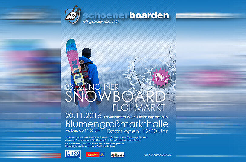 Wer so ein Snowboard möchte, findet es vielleicht beim Flohmarkt.