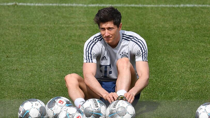 Robert Lewandowski geht nach der Corona-Pause wieder auf Torejagd.