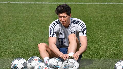 Robert Lewandowski geht nach der Corona-Pause wieder auf Torejagd.