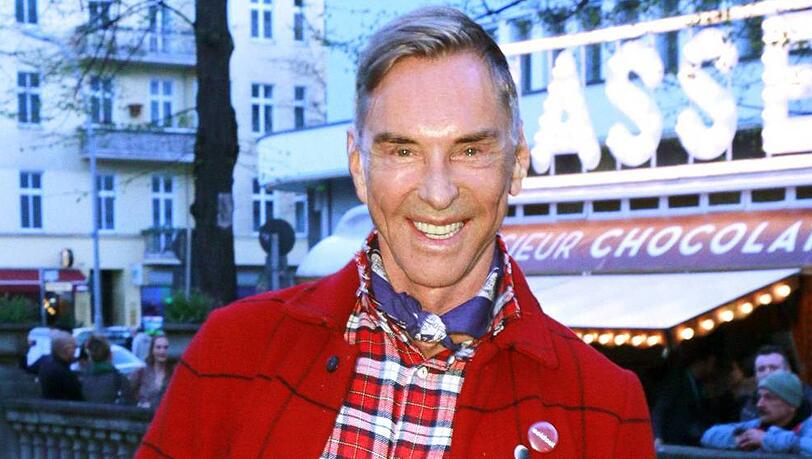 Mode-Designer Wolfgang Joop ist begeistert von Heidi Klum