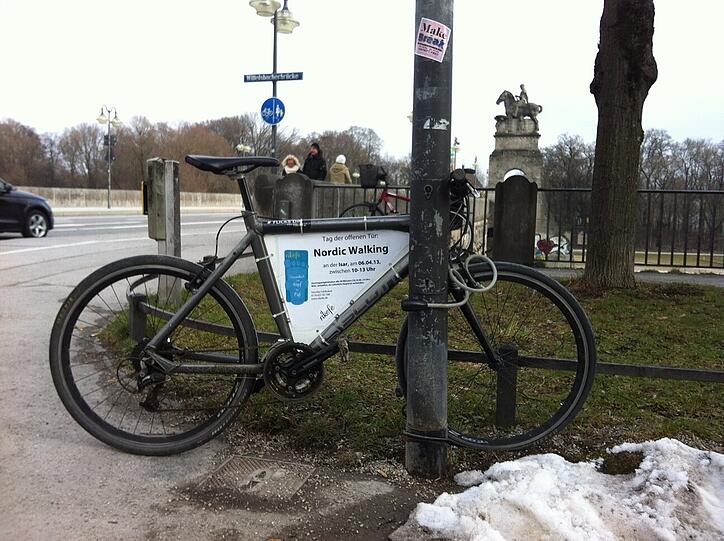 Dieses Rad soll Lust auf Sport machen.