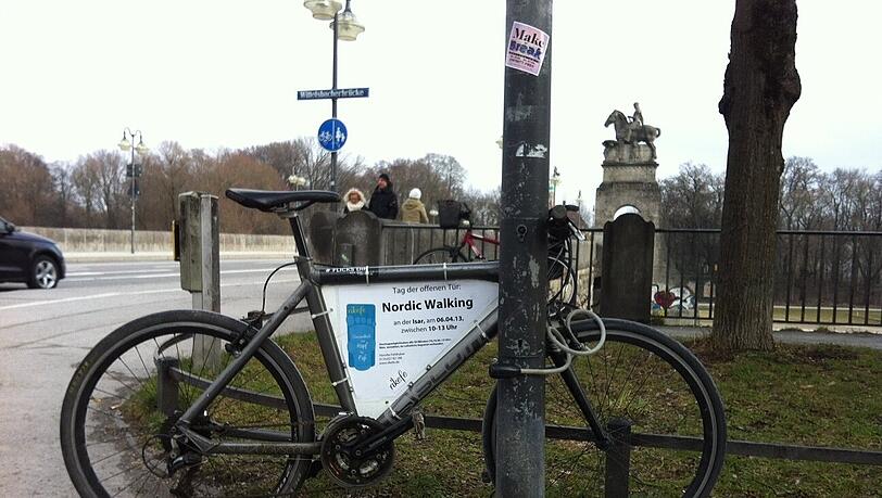 Dieses Rad soll Lust auf Sport machen. Dieses Rad soll Lust auf Sport machen.