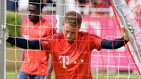 Torwart Ron-Thorben Hoffmann vom FC Bayern München. Foto: Matthias Balk/dpa