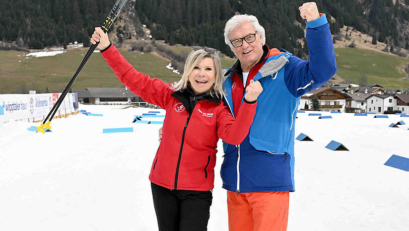 Während Marianne aktiv war, musste Michael Hartl noch eine Sportpause einlegen Während Marianne aktiv war, musste Michael Hartl noch eine Sportpause einlegen