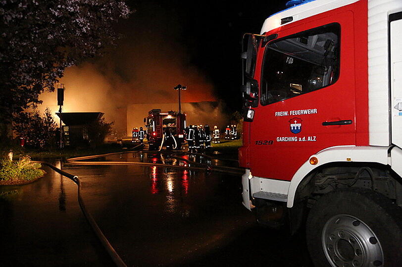 Bilder vom Großbrand in Engelsberg.