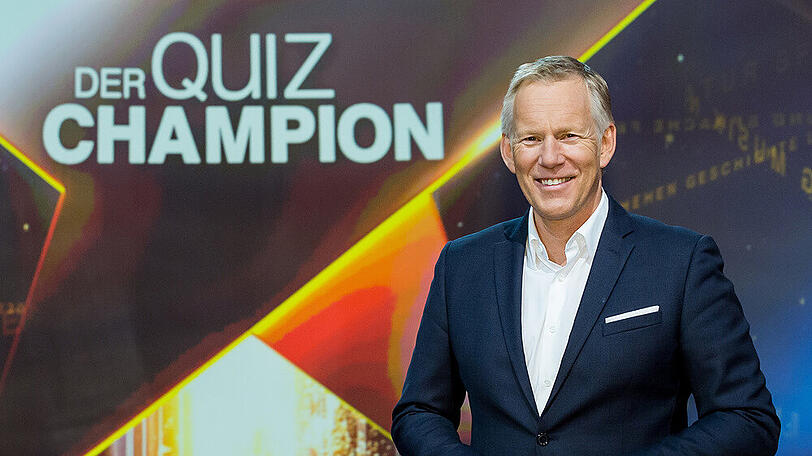 "Der Quiz-Champion": Moderator Johannes B. Kerner