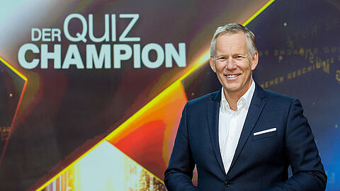 "Der Quiz-Champion": Moderator Johannes B. Kerner