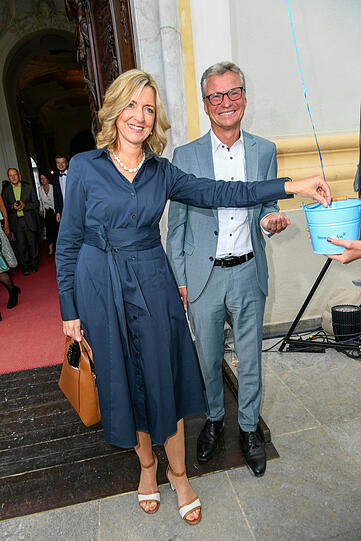 Bernd Sibler und Frau Michaela Bernd Sibler und Frau Michaela