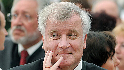Der bayerische Ministerpräsident Horst Seehofer