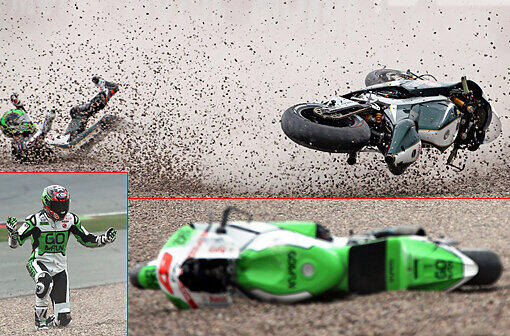 Jorge Lorenzo und Dani Pedrosa : Sachsenring: Über 30 Stürze an zwei Tagen - Sportmix - Abendzeitung München