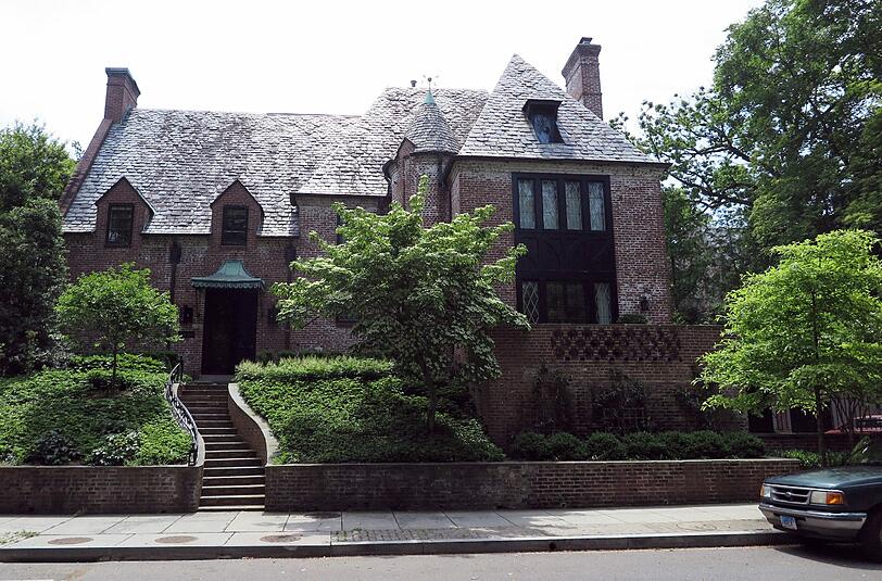 US-Medienberichten zufolge sollen die Obamas in diese Villa im Washingtoner Stadtteil Kalorama ziehen.