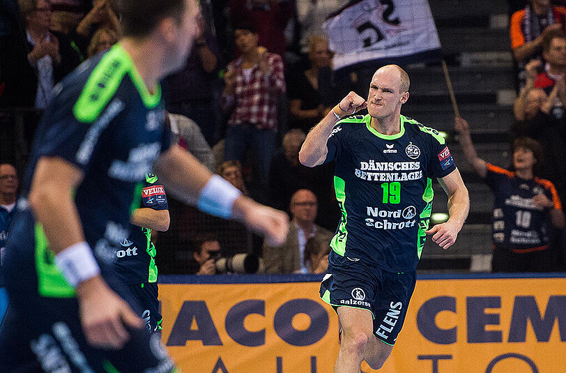Flensburg ist in der Bundesliga aktuell Zweiter. (Archivbild)