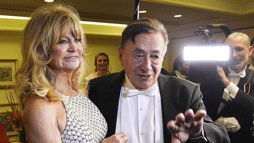 Richard Lugner und Goldie Hawn haben bereits gespeist