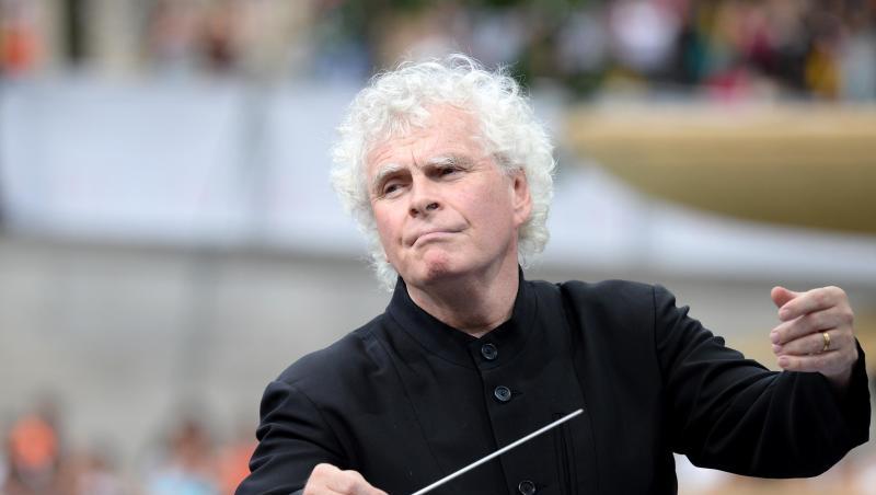 Sir Simon Rattle gehört zu den Stars des Musikfestivals. Sir Simon Rattle gehört zu den Stars des Musikfestivals.