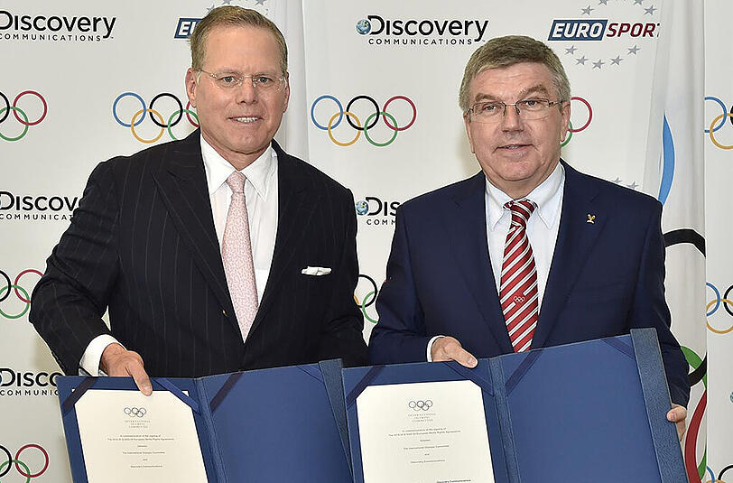 Überraschende Kooperation: Ab 2018 überträgt Eurosport statt ARD und ZDF die Olympischen Spiele.