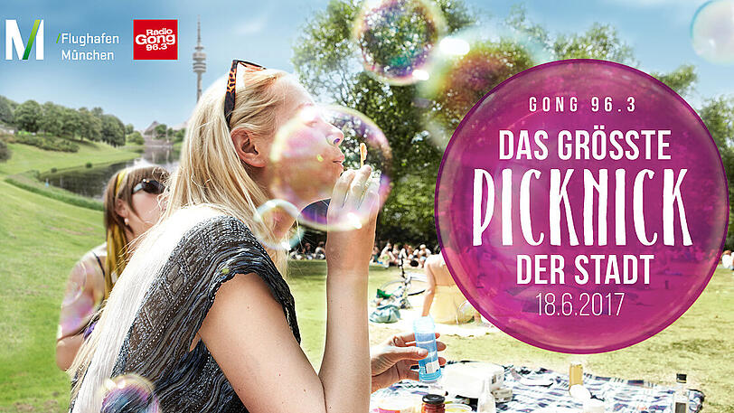 In München wird erstmalig das "größte Picknick der Stadt" veranstaltet.
