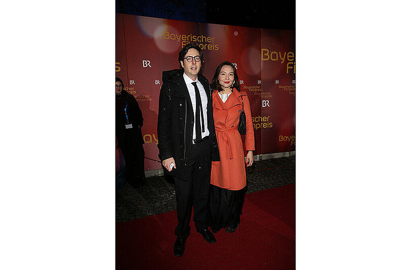 David Dietl mit Ehefrau Lydie