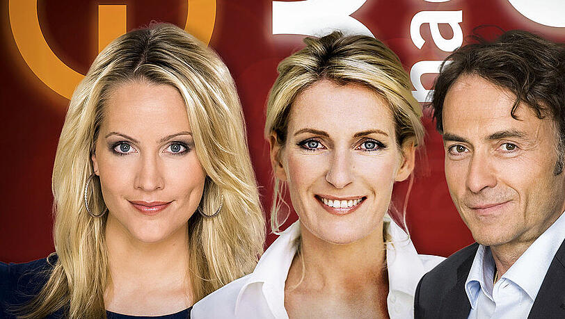 Judith Rakers (l.), Maria Furtwängler und Giovanni di Lorenzo: Die "3nach9"-Moderatoren der Jubiläumssendung am 14. November Judith Rakers (l.), Maria Furtwängler und Giovanni di Lorenzo: Die "3nach9"-Moderatoren der Jubiläumssendung am 14. November
