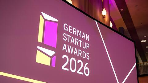Die German Startup Awards wurden im Palais am Funkturm verliehen.