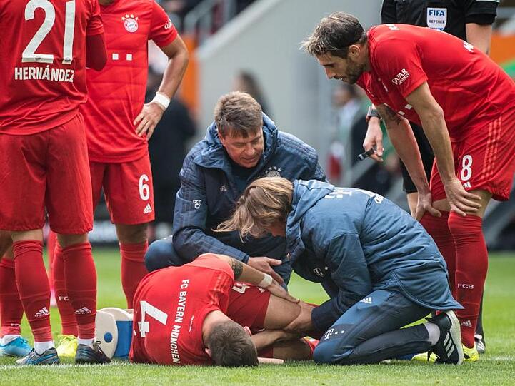 Bayern-Verteidiger Niklas Süle zog sich im Oktober einen Kreuzbandriss zu.