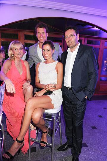 Gipfeltreffen der Sportstars bei den Laureus Awards in Rio de Janeiro. Sehen Sie hier, welche Promis sich noch auf der Welcome Party blicken ließen.