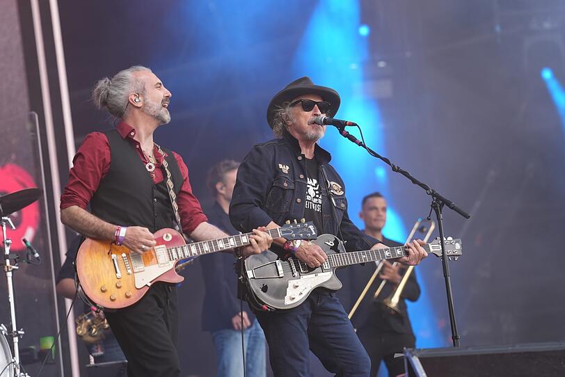 Wolfgang Niedecken mit seiner Band BAP, mit der er am 3. Dezember 2026 in der M&uuml;nchner Olympiahalle spielt.