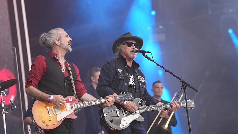 Wolfgang Niedecken mit seiner Band BAP, mit der er am 3. Dezember 2026 in der M&uuml;nchner Olympiahalle spielt.