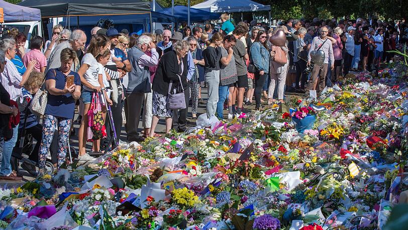 Bei dem rassistisch motivierten Anschlag in Christchurch starben 51 Menschen. (Archivbild)