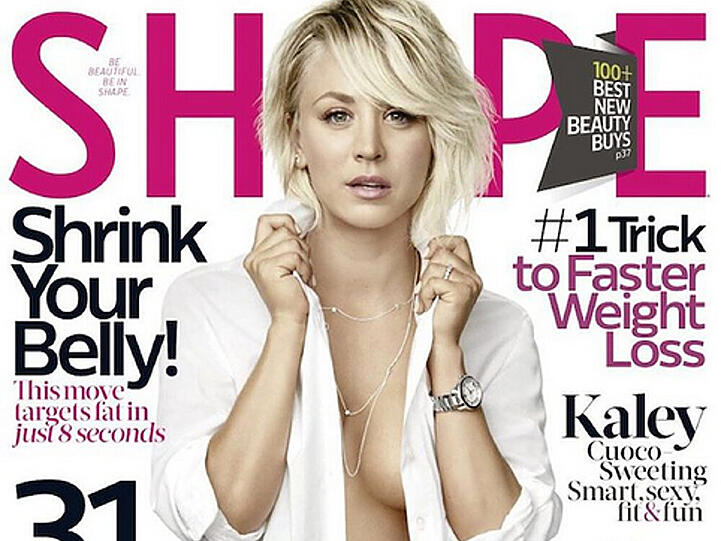 Das Training hat sich für Kaley Cuoco-Sweeting gelohnt
