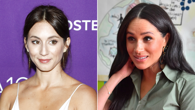 US-Star Troian Bellisario und Herzogin Meghan standen gemeinsam für die Serie "Suits" vor der Kamera. US-Star Troian Bellisario und Herzogin Meghan standen gemeinsam für die Serie "Suits" vor der Kamera.
