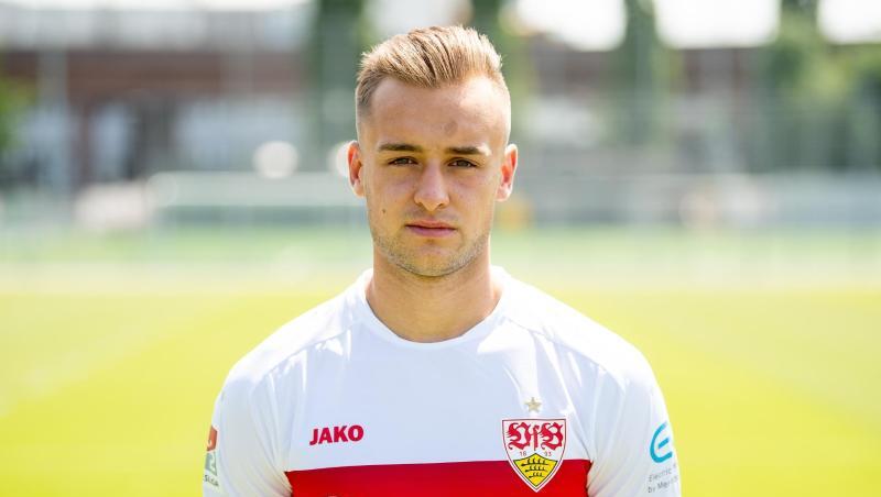 Die Würzburger Kickers haben Mittelfeldspieler David Kopacz vom VfB Stuttgart verpflichtet. Foto: Fabian Sommer/dpa/Archivbild Die Würzburger Kickers haben Mittelfeldspieler David Kopacz vom VfB Stuttgart verpflichtet. Foto: Fabian Sommer/dpa/Archivbild