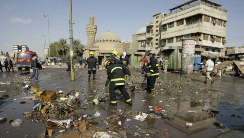 Selbstmordattentat in Bagdad im Februar 2008 Selbstmordattentat in Bagdad im Februar 2008