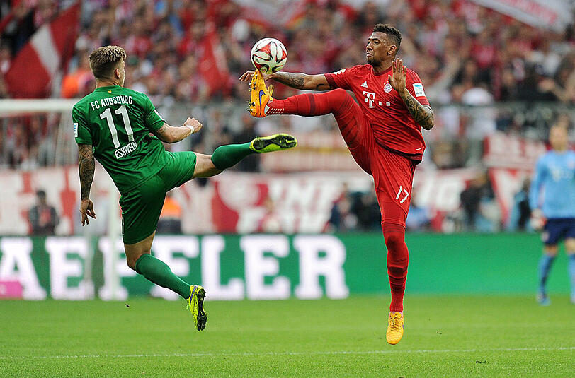 Jerome Boateng: Note 3. Auf das Leverkusen-Spiel (0:2) durfte er noch verzichten, gegen Augsburg als Chef der Viererkette gefordert. Aufmerksam, gut in den Zweikämpfen, aber nicht im Barca-Adrenalin-Modus. Eher auf Sparflamme unterwegs. Wenn er gefordert war, war er jedoch zur Stelle. Und: Stemmte sich am Ende gegen die Niederlage.