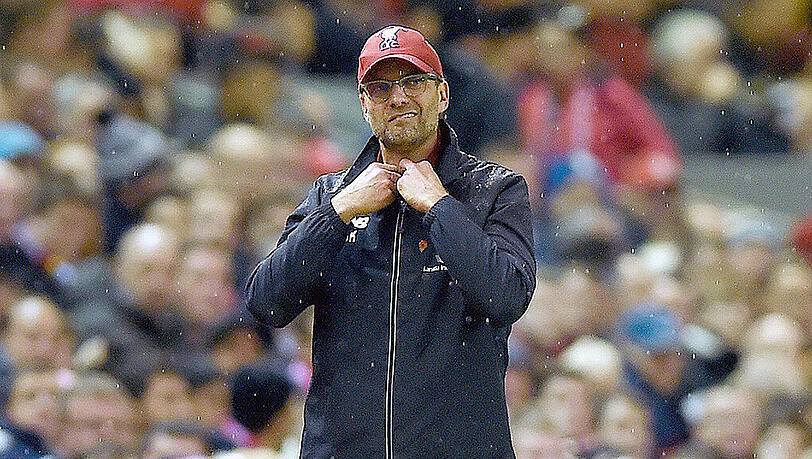 Ungemütlich: Liverpool-Coach Jürgen Klopp. Ungemütlich: Liverpool-Coach Jürgen Klopp.