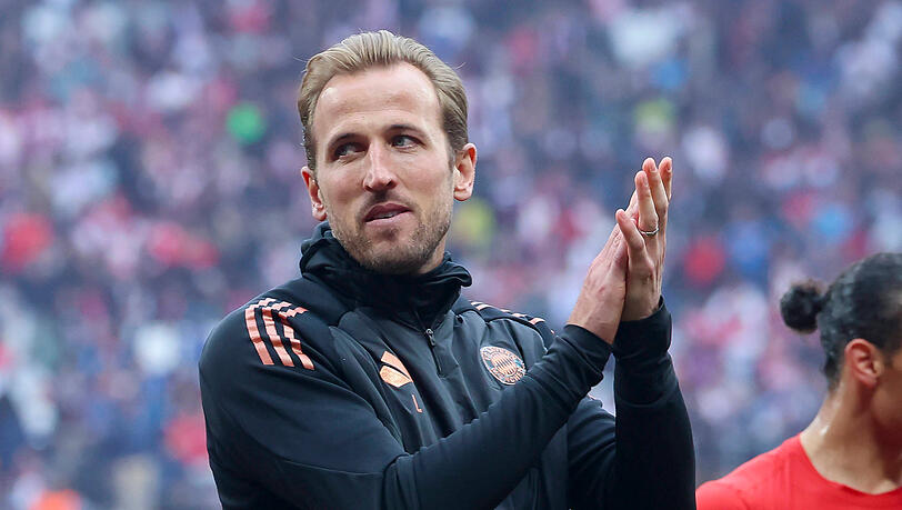 Harry Kane feiert mit dem FC Bayern seinen ersten Titel.