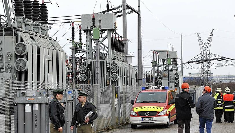 In diesem Umspannwerk gab es einen Störfall. In diesem Umspannwerk gab es einen Störfall.