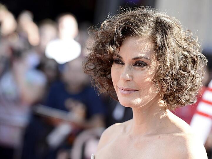 Teri Hatcher auf einer Premiere in Los Angeles