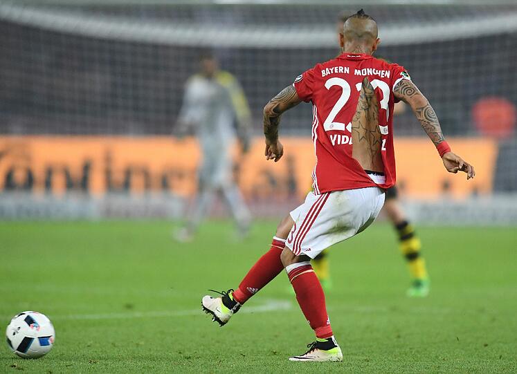 Spuren der Schlacht: Arturo Vidal.