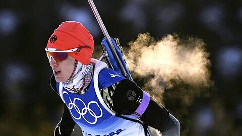 "Denise hat das sensationell gemacht", sagt Biathlon-Legende Michael Greis über die Olympiasiegerin Denise Herrmann