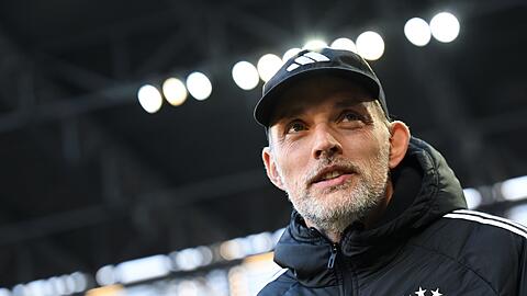Münchens Trainer Thomas Tuchel vor dem Spiel.