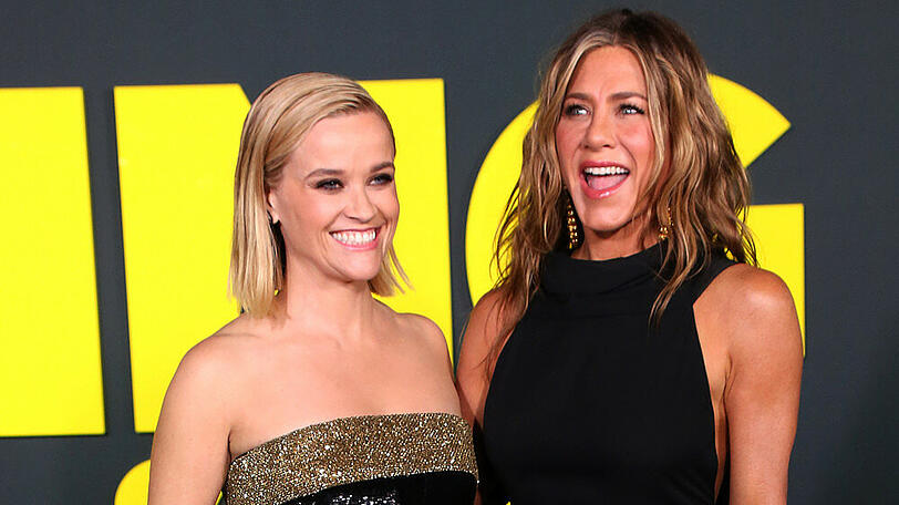 Jennifer Aniston und Reese Witherspoon bei der Premiere von "The Morning Show"