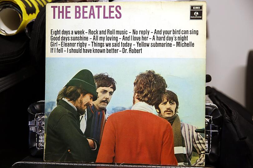 Eine seltene Platte der "Fab Four"