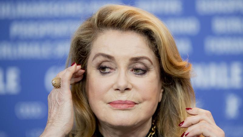 Catherine Deneuve in diesem Jahr auf der Berlinale. Catherine Deneuve in diesem Jahr auf der Berlinale.